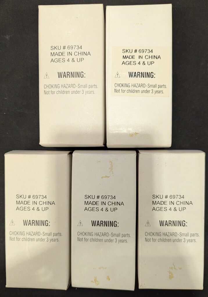 KENNER SKU 69734 5種セット CANTINA BAND MEMBER 3.5インチ