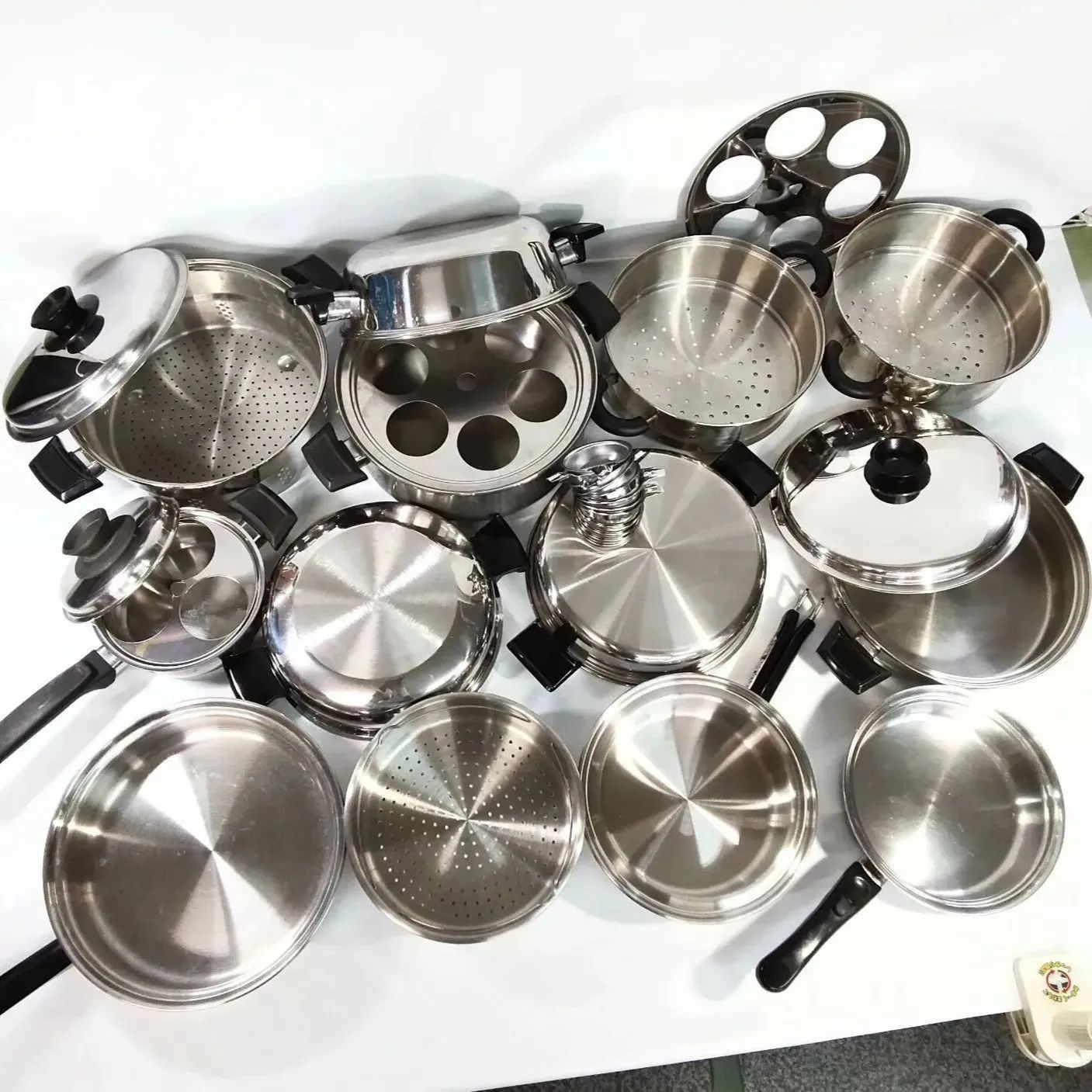 ロイヤルクイーン鍋2点SET ロイヤルクィーン 無水鍋 浅鍋セット