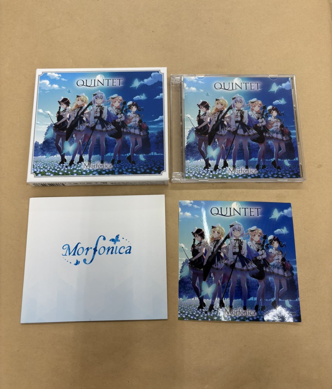 バンドリ!ガールズバンドパーティ! ～QUINTET / Morfonica Blu-ray付き