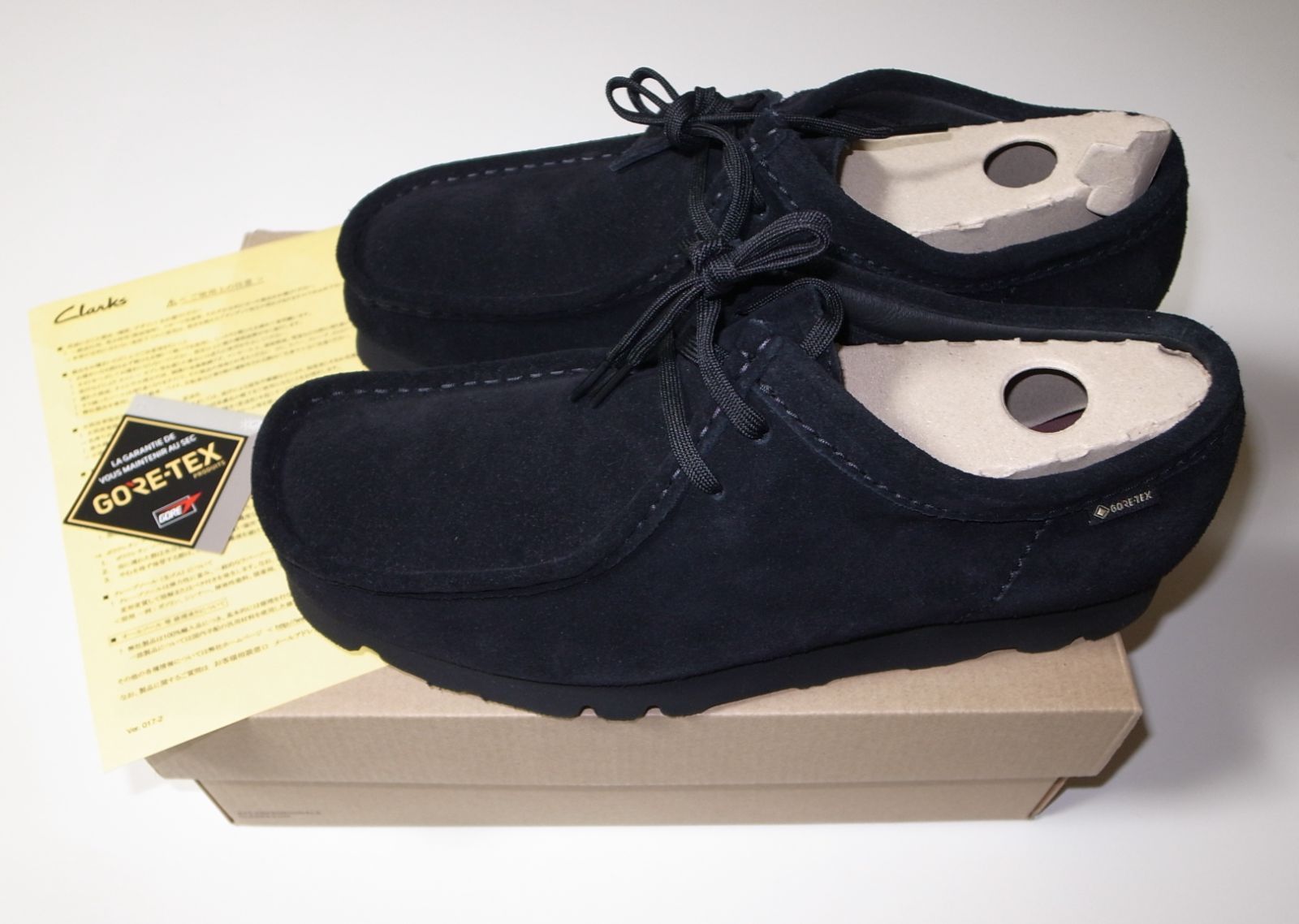 Clarks クラークス Wallabee GTX ワラビー ゴアテックス black UK 8 26 cm