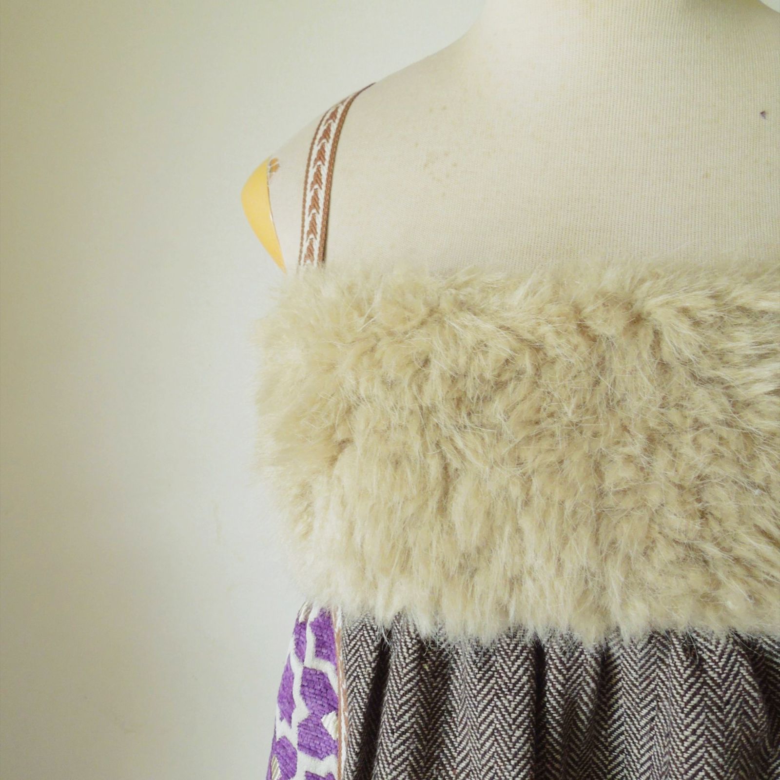 ミナレット ワンピース○パープル 