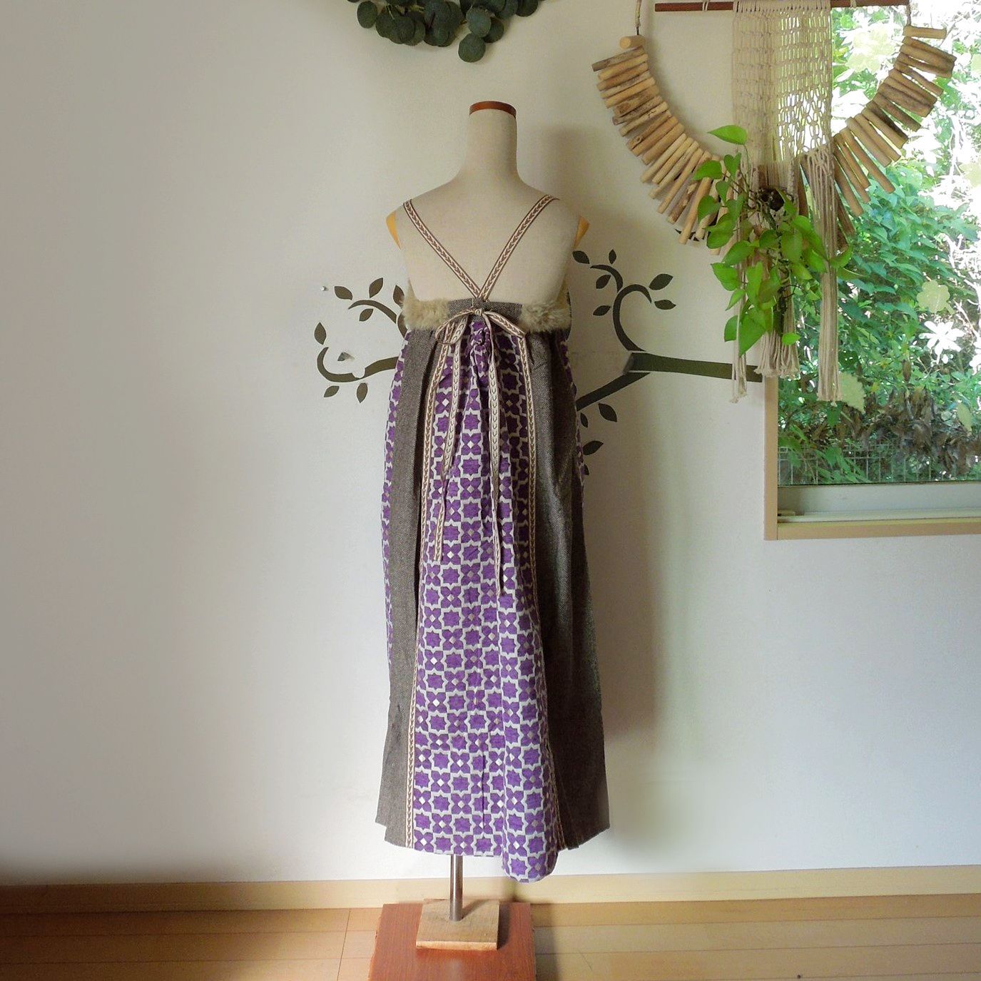 ミナレット ワンピース○パープル 