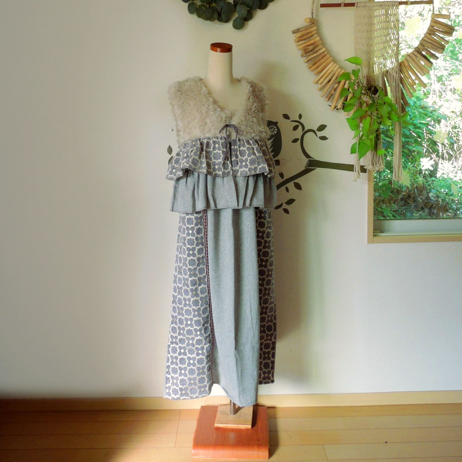 ミナレット ワンピース○パープル 