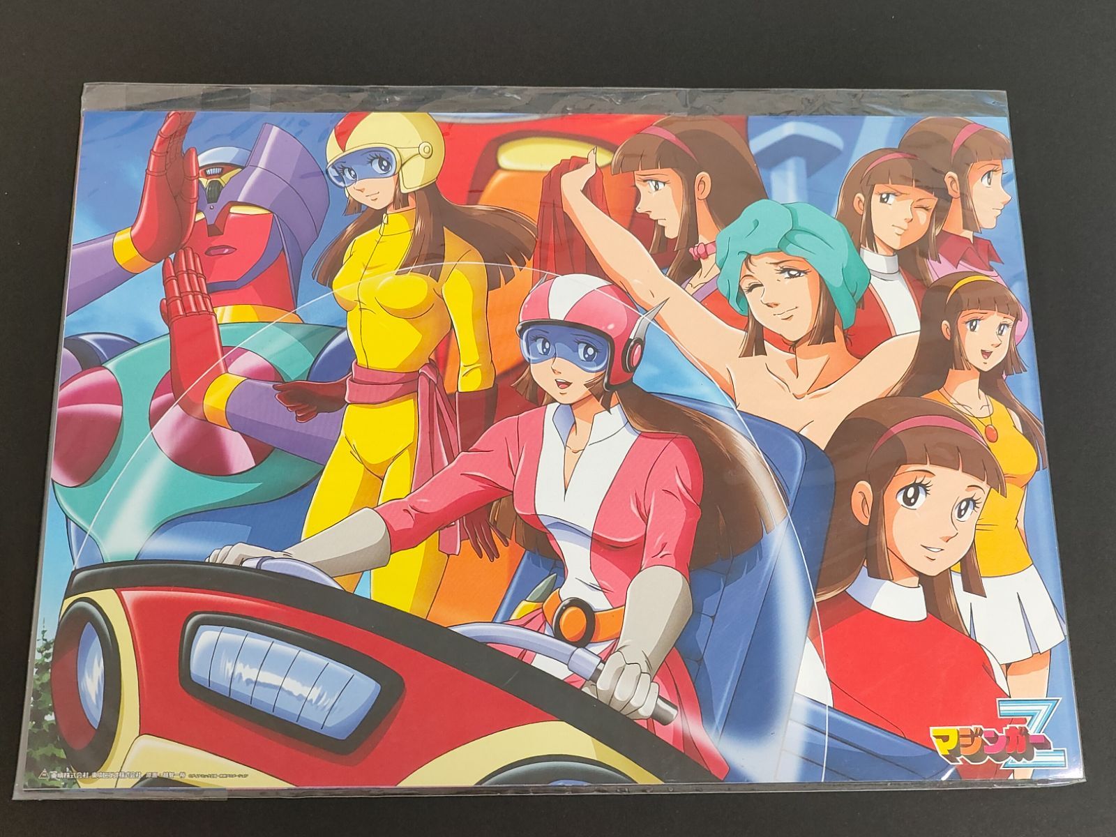 fym19 非売品 東映ビデオ 永井豪 女性キャラクター ミニポスター5枚