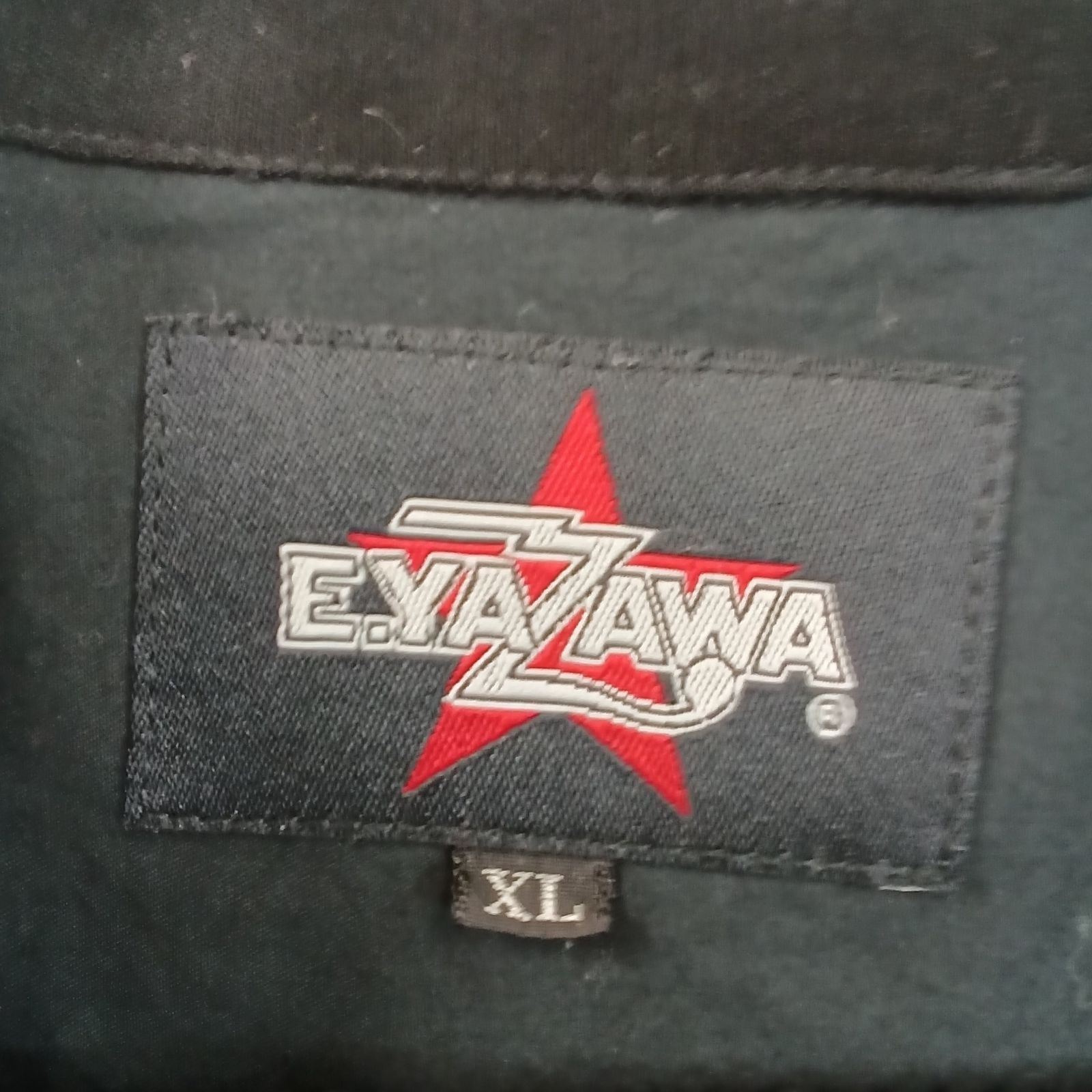 リユースのサカイ栃木店 長袖シャツ XL 矢沢永吉 ドレスシャツ 黒