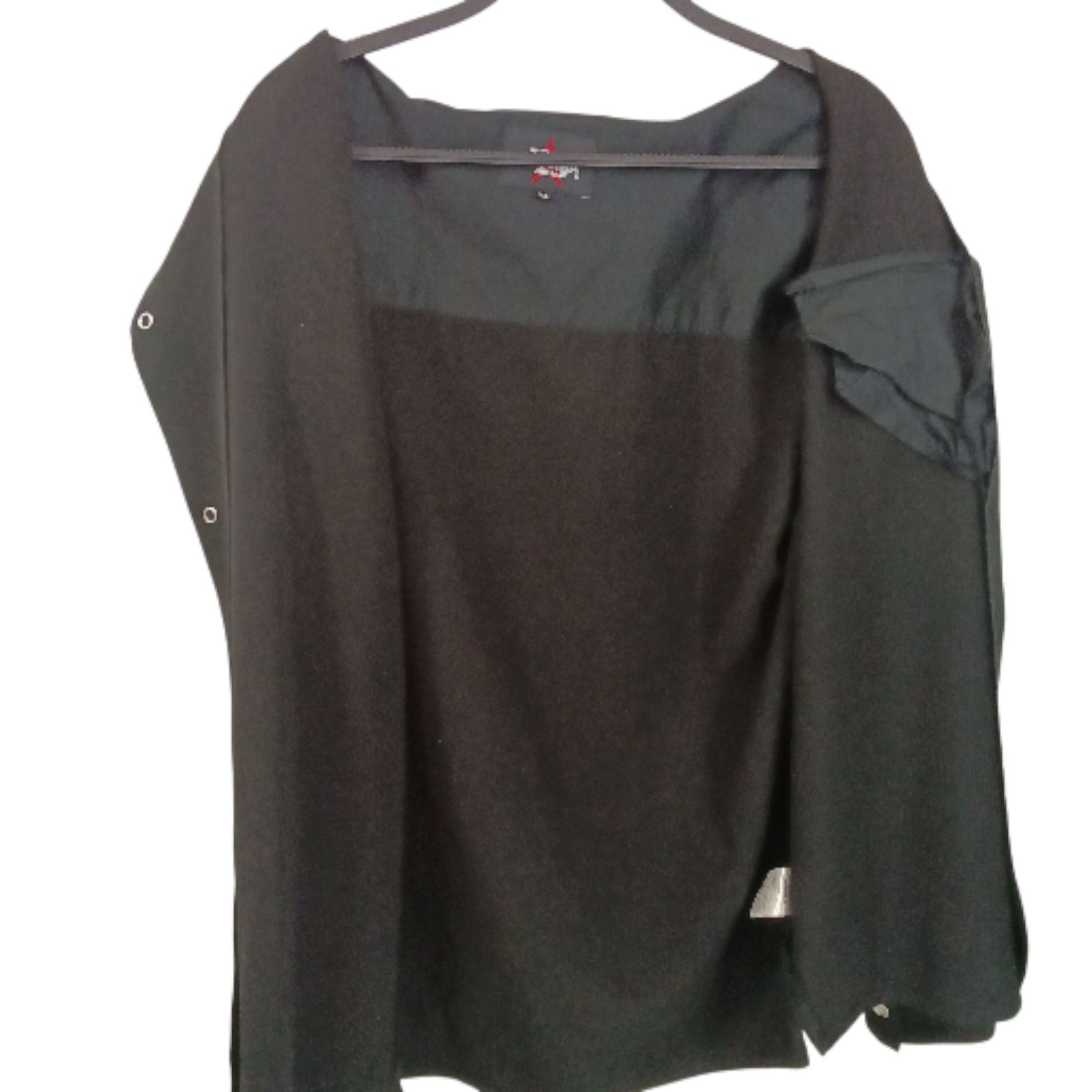 リユースのサカイ栃木店 長袖シャツ XL 矢沢永吉 ドレスシャツ 黒