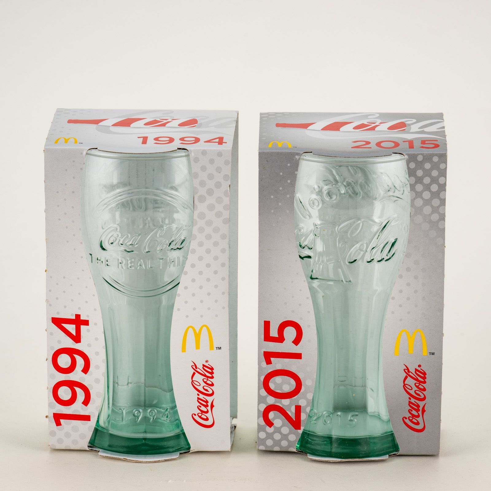 コカコーラ×マクドナルド☆コラボグラス 新品・未使用・非売品】マクドナルド コカコーラ コラボ グラス 5個