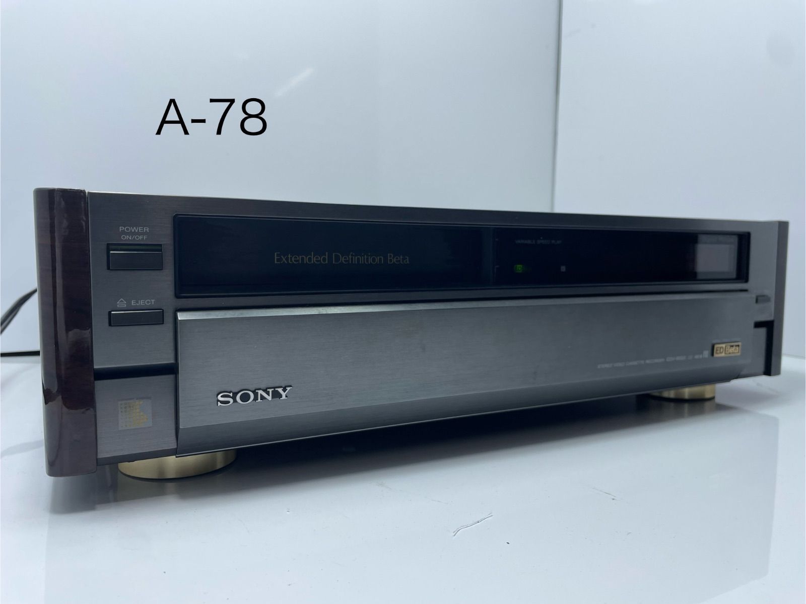 SONY ED Beta ステレオビデオカセットレコーダー EDV-8000