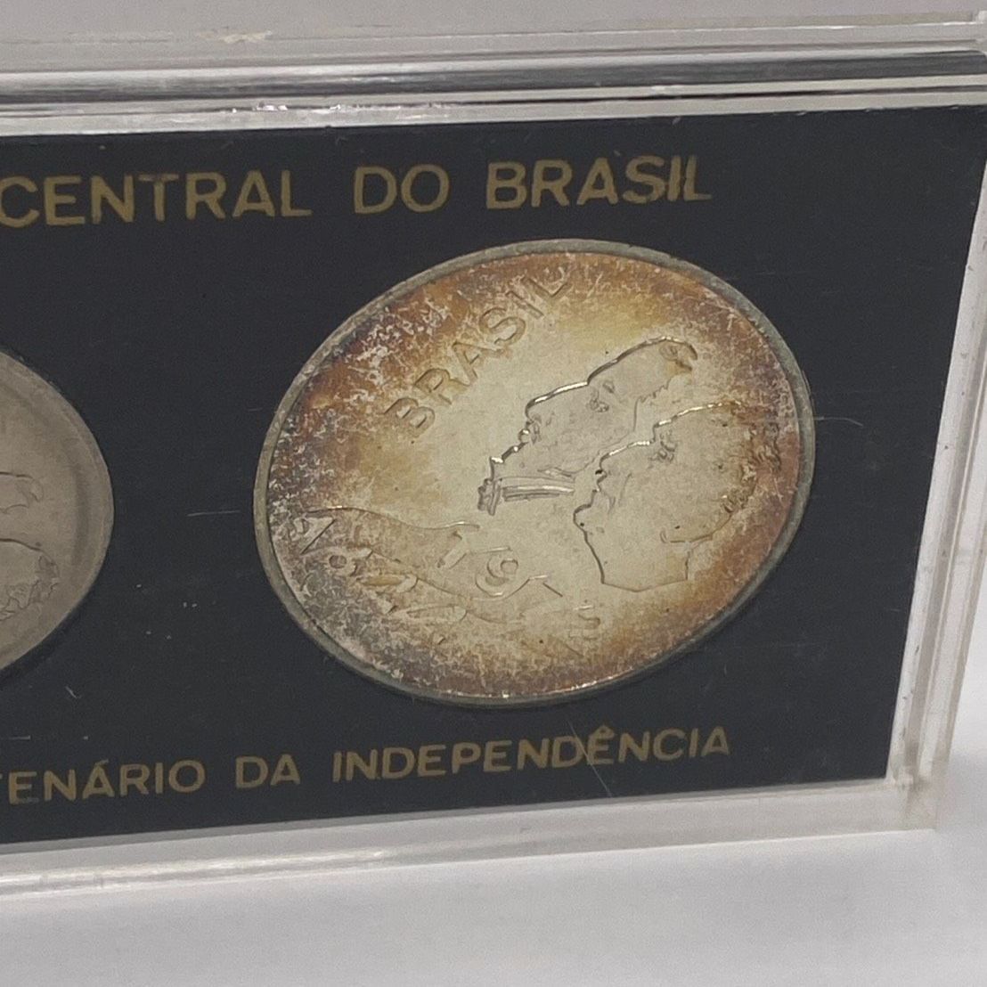 ブラジル 20 クレジトス 20 ニンテル 記念硬貨セット 4枚セット 外国