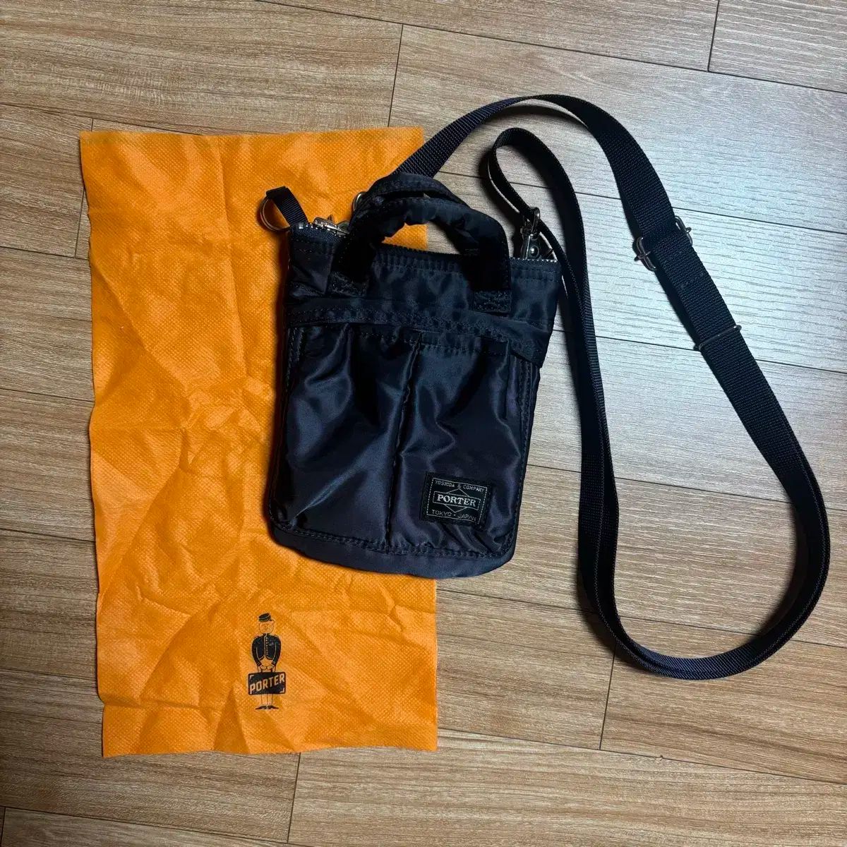 ポーター ヘルメットバッグ ミニ ネイビー