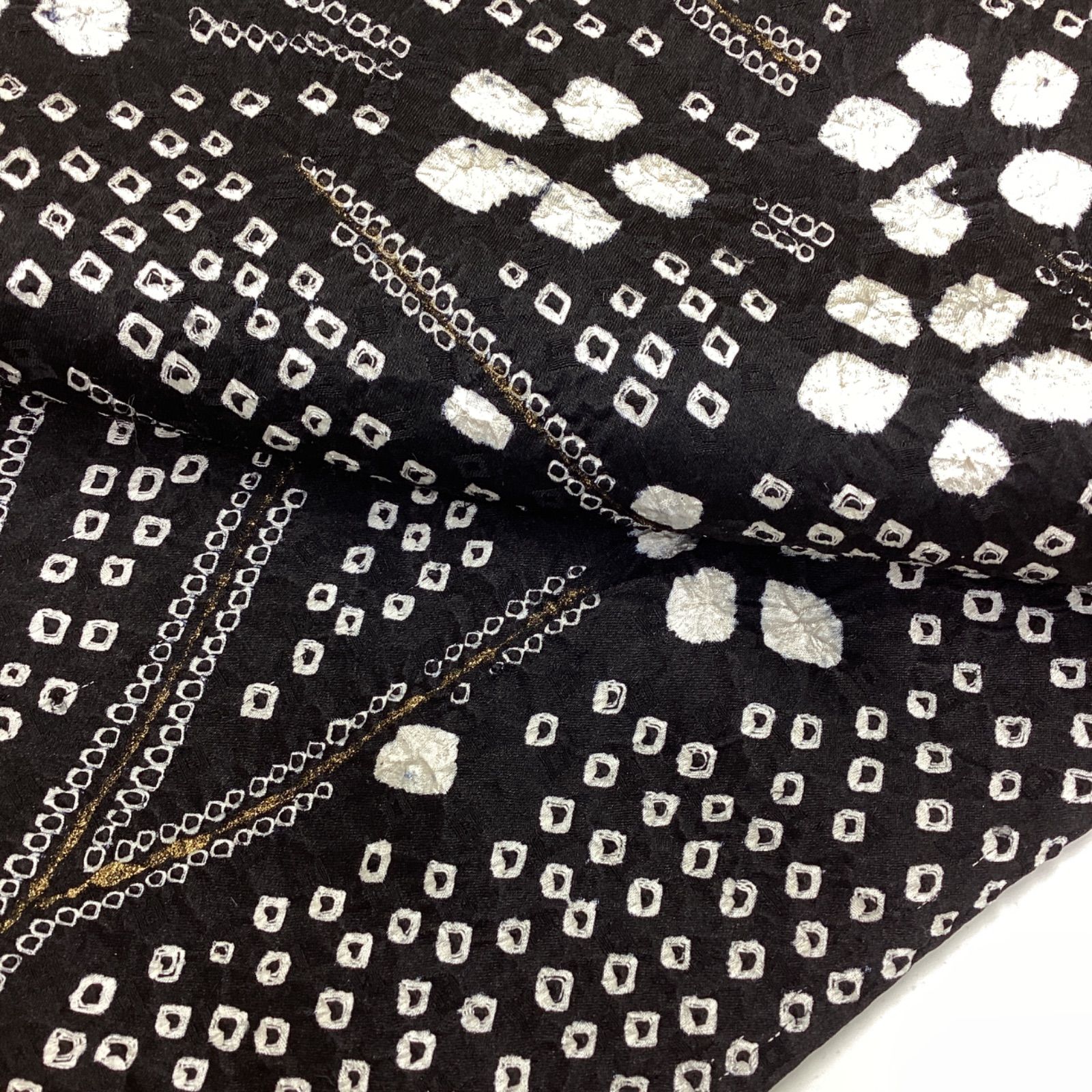 新品未使用、袷着物、絞り小紋訪問着、正絹R32 - メルカリ