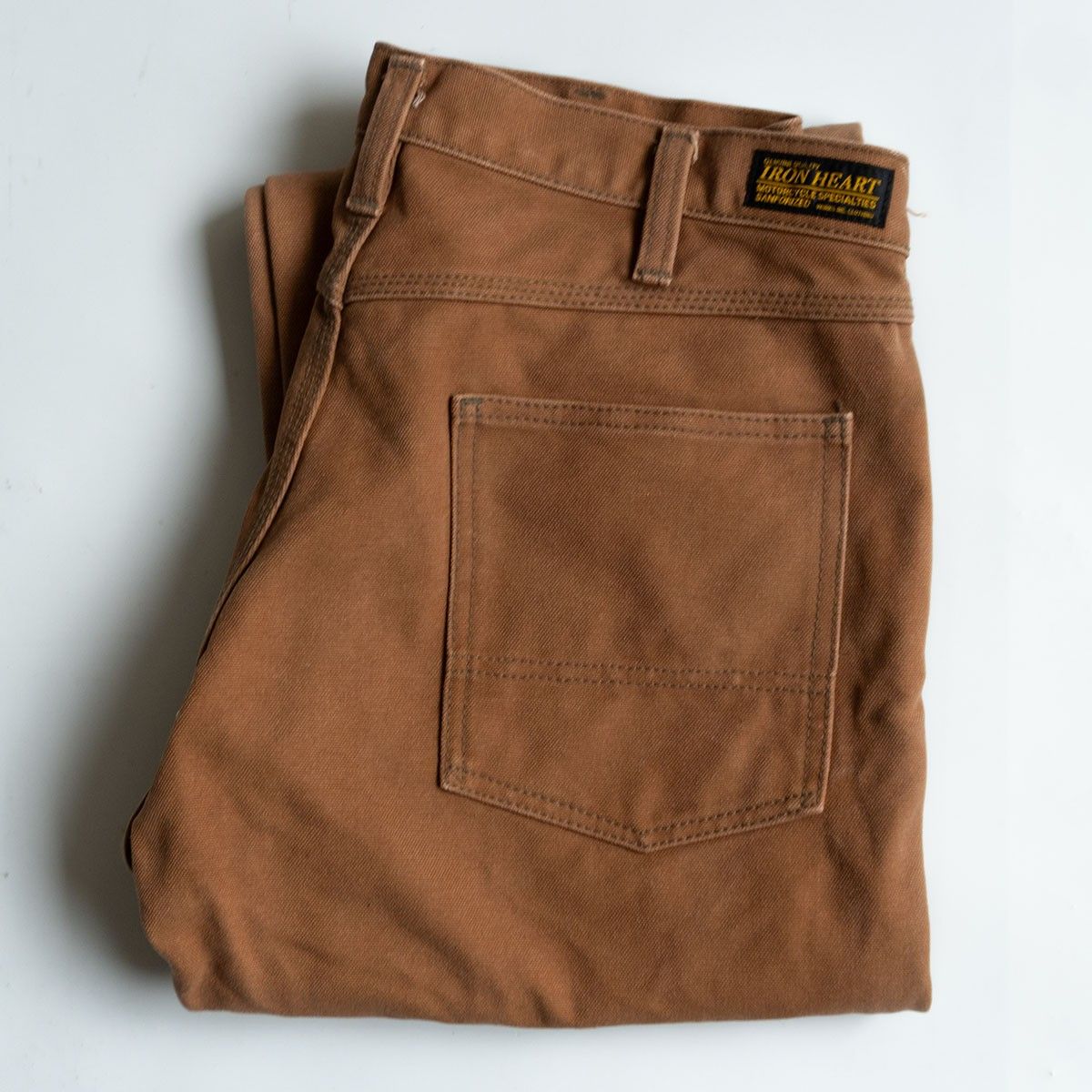雰囲気抜群】IRON HEART【ヘビーダック ダブルニー ロガージーンズ