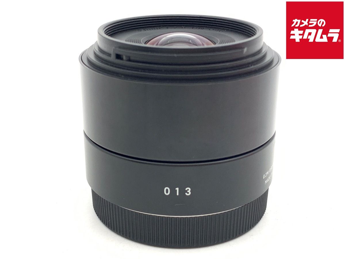 並品 シグマ 19 mm F 2 8 DN ソニーEマウント用 ブラック