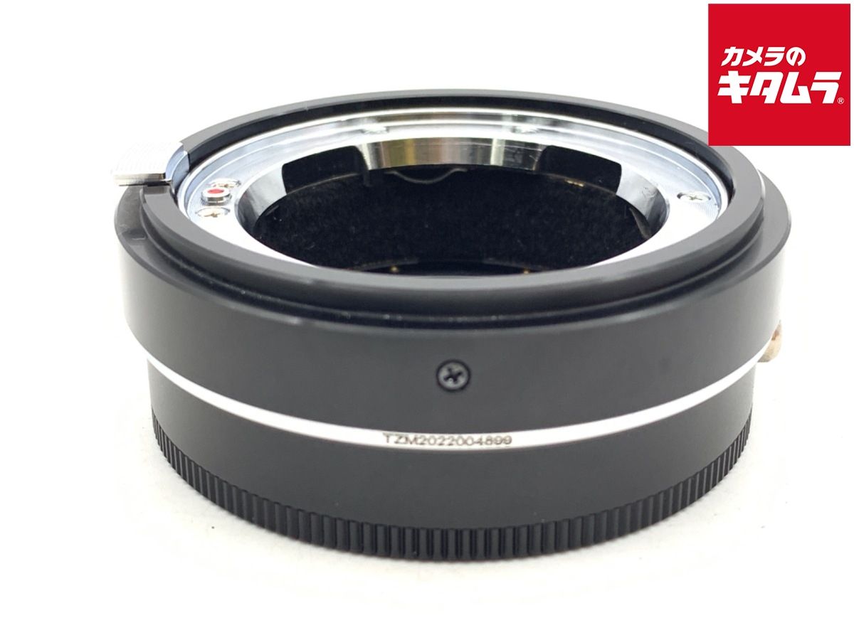 並品 TECHART TZM 02 電子マウントアダプター レンズ側 ライカM ボディ側 ニコンZ