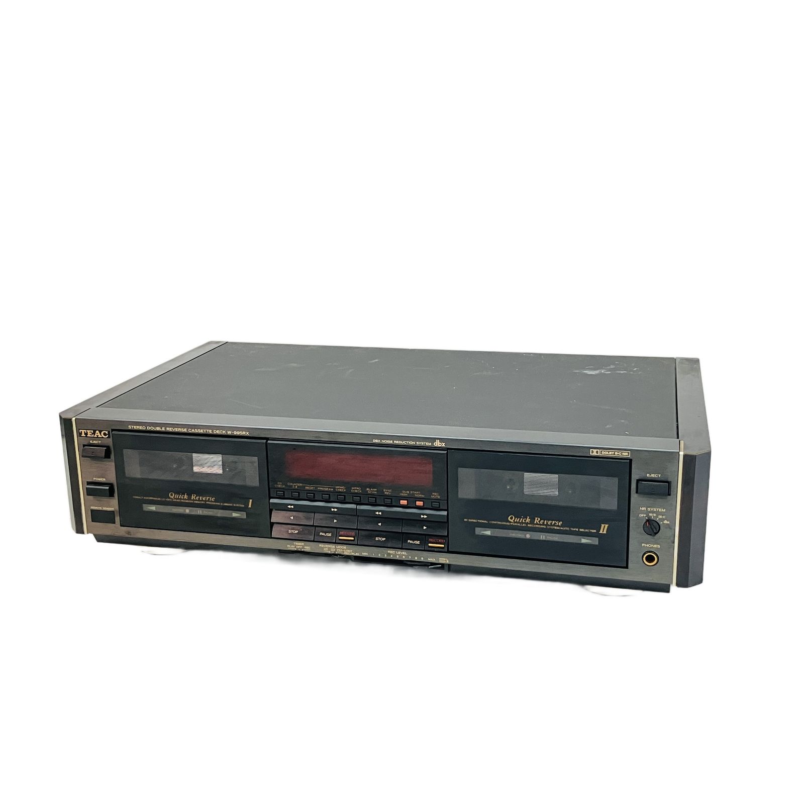 TEAC W-995 RX STEREO DOUBLE REVERSE DECK カセット デッキ 音響機器 オーディオ