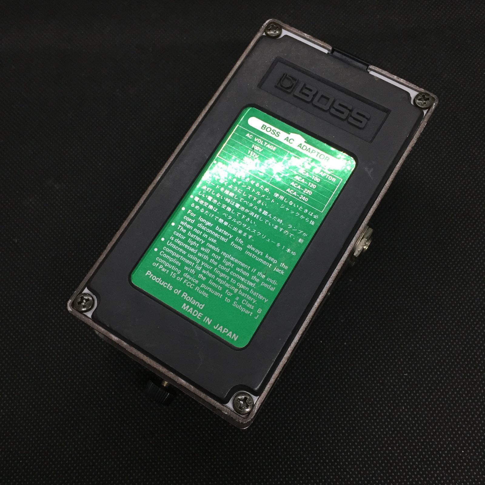 BOSS BF 2 B Bass Flanger 1987年製 MADE IN JAPAN f 146