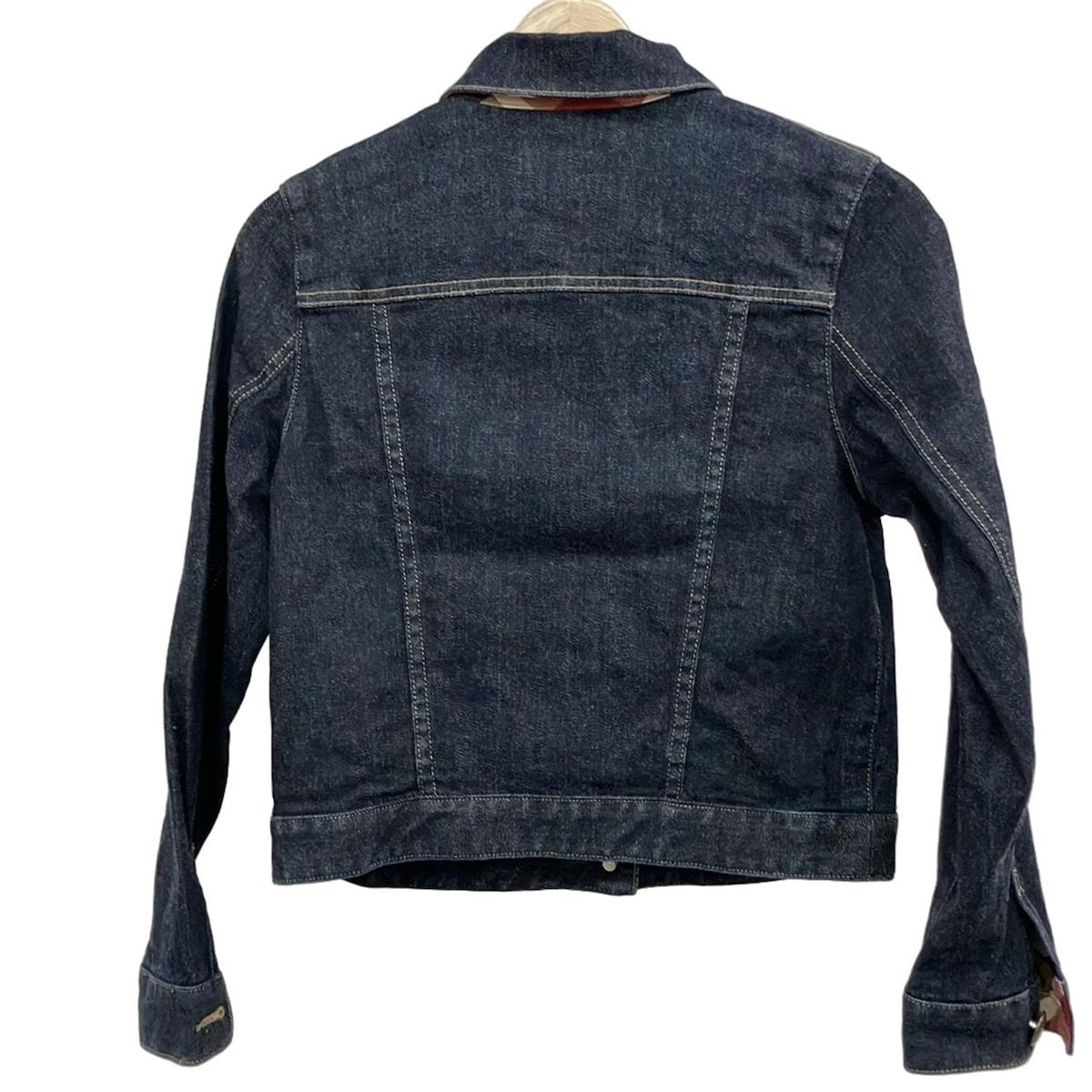 BLUE LABEL ブルーレーベルクレストブリッジ Gジャン サイズ38 M レディース ダークネイビー 春 秋物