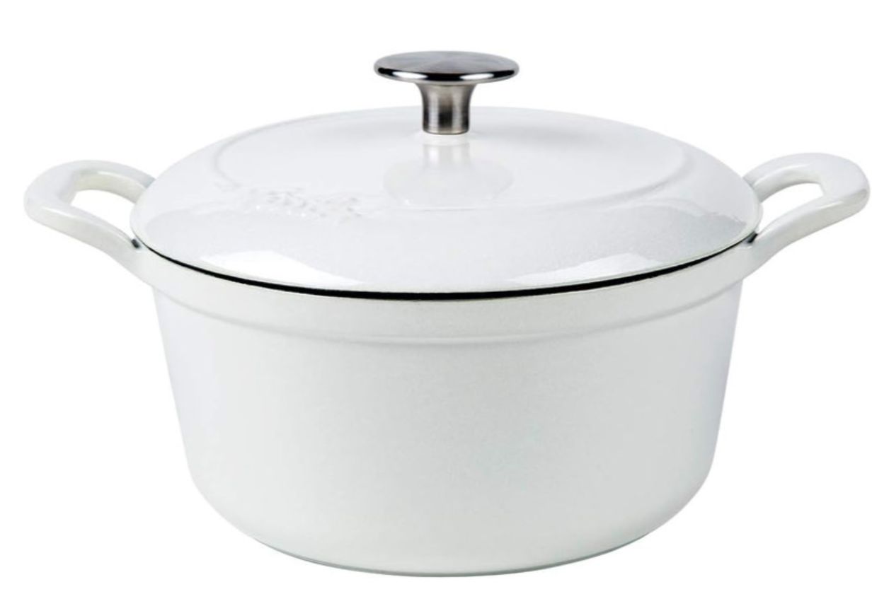 鍋 カレンココット20 cm ホワイト IH対応