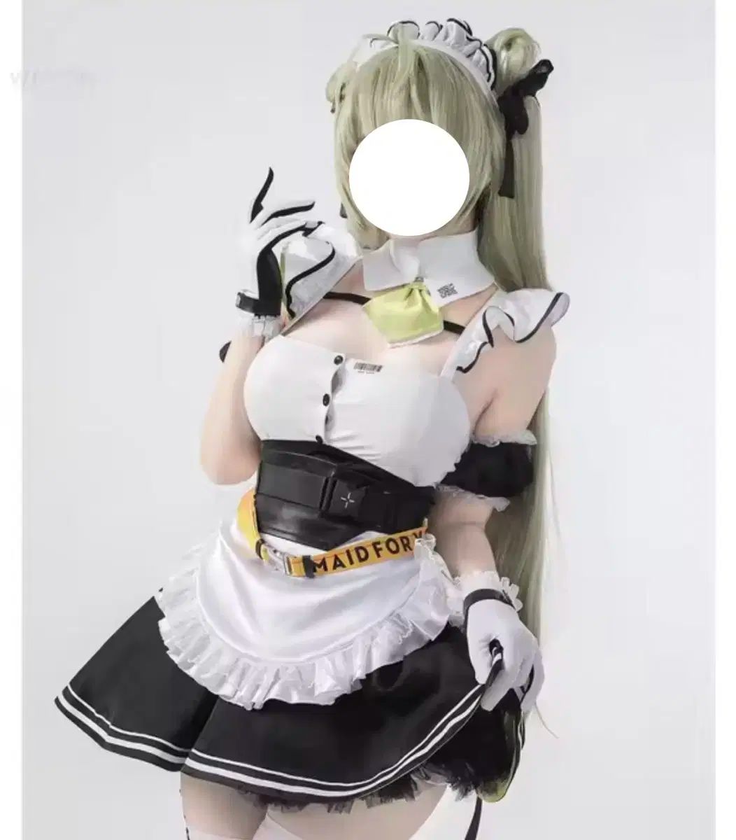 ウィッグ含む ニケ ソーダ コスプレ メイド服