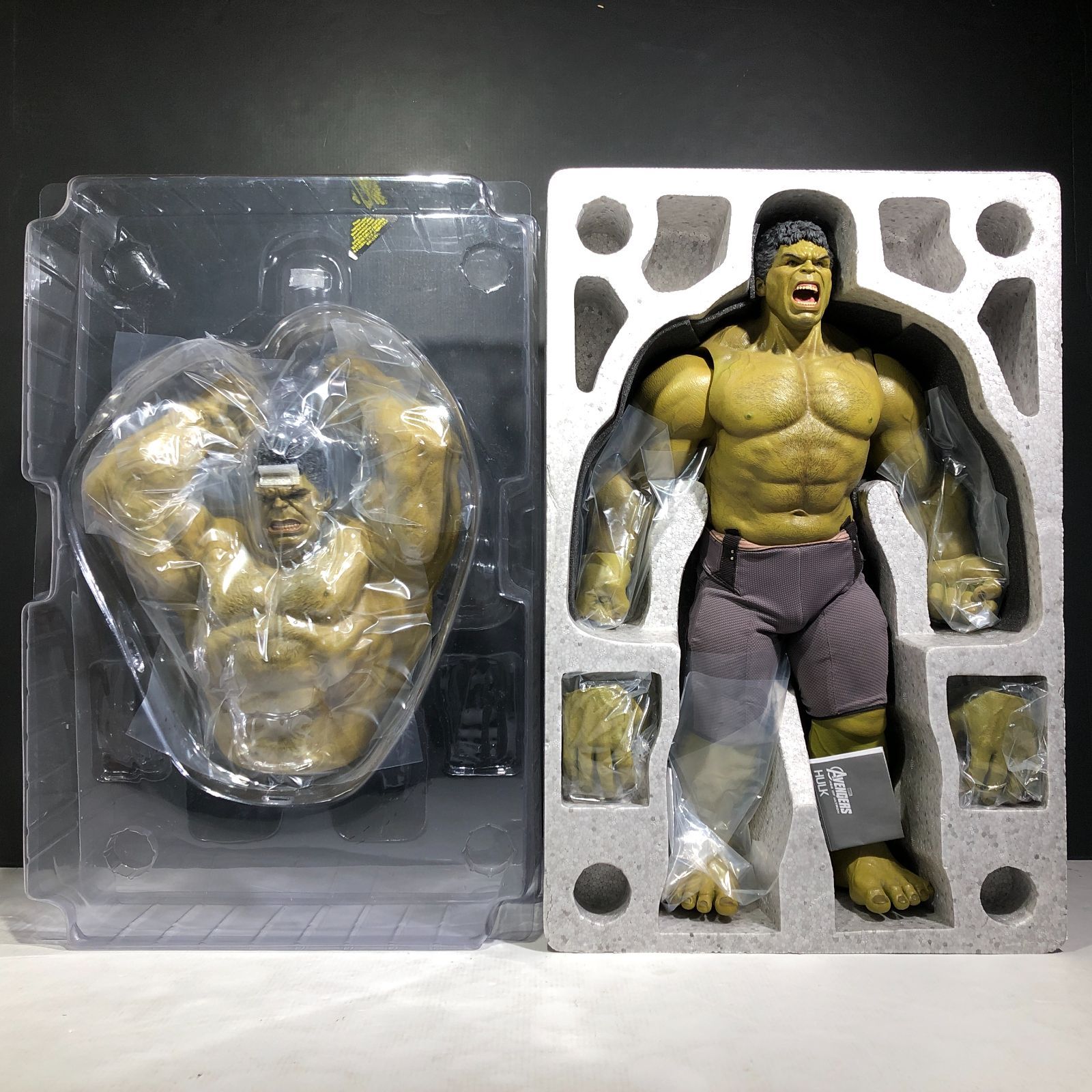 城東29 213 併売 ホットトイズ アベンジャーズ エイジ オブ ウルトロン ハルク DX版 1 6スケール