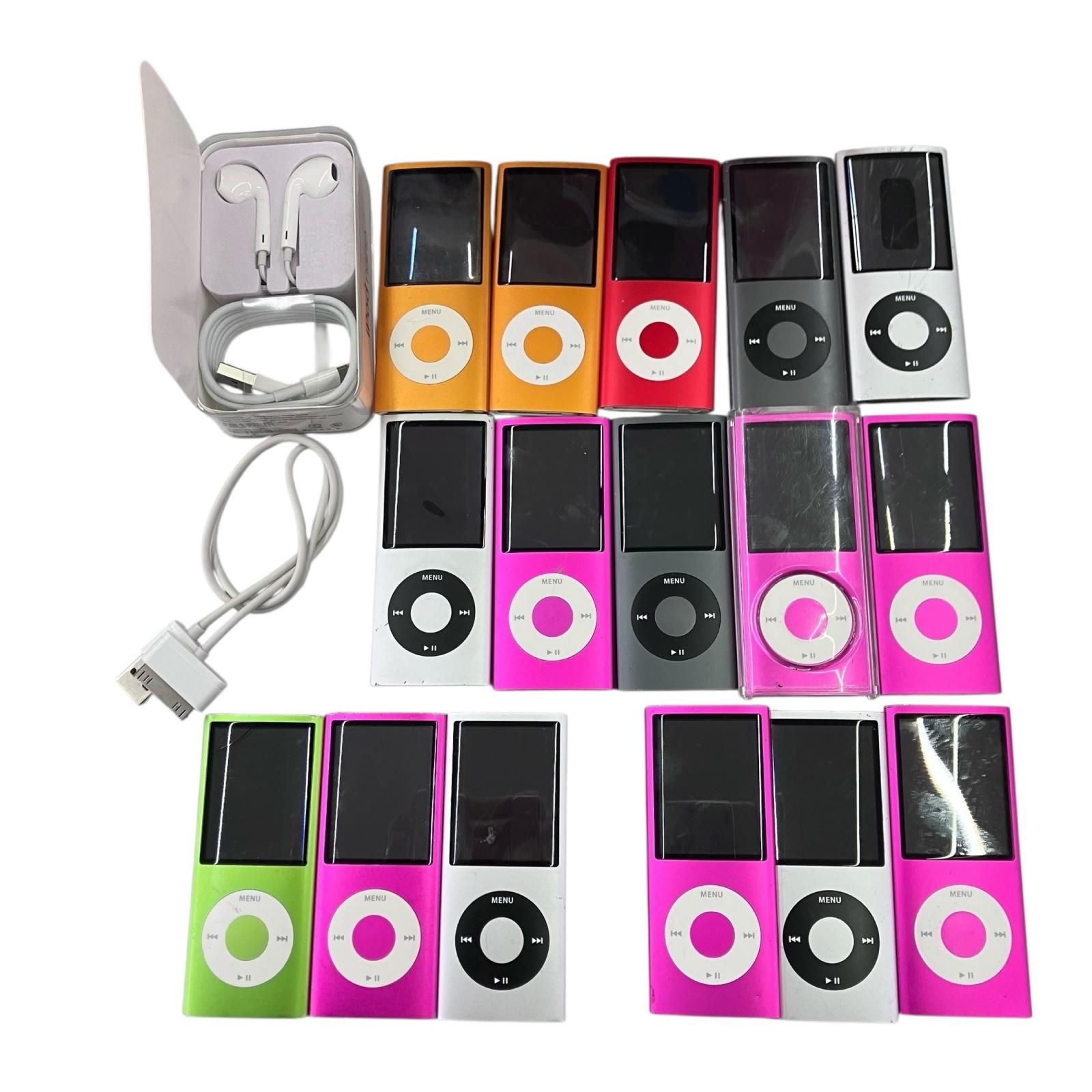 186000 動作未 Apple アップル iPod nano 第4世代 A 1285 8 GB 16 はしておりません 16点