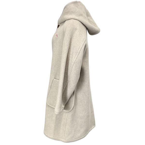 □ ダントン DANTON コート ウールモッサ フード ロング ベージュ