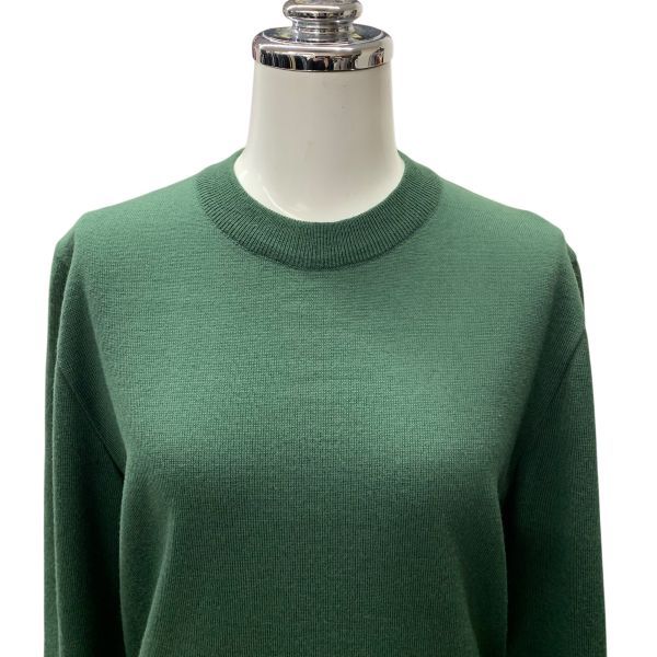Salvatore Ferragamo フェラガモ ニット セーター 緑 M ○□ サルヴァトーレフェラガモ Ferragamo スーツ ニット セットアップ
