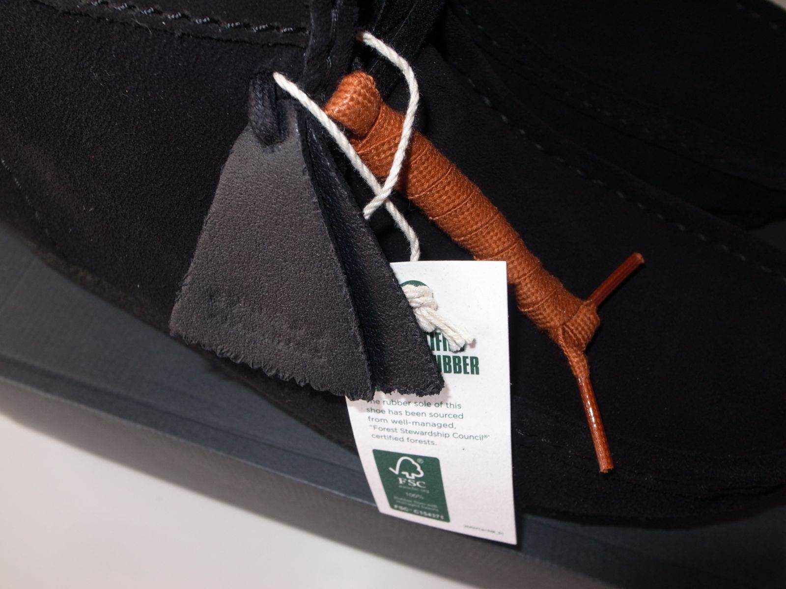Clarks クラークス WALLABEE BOOT ワラビー ブーツ black 安い UK7