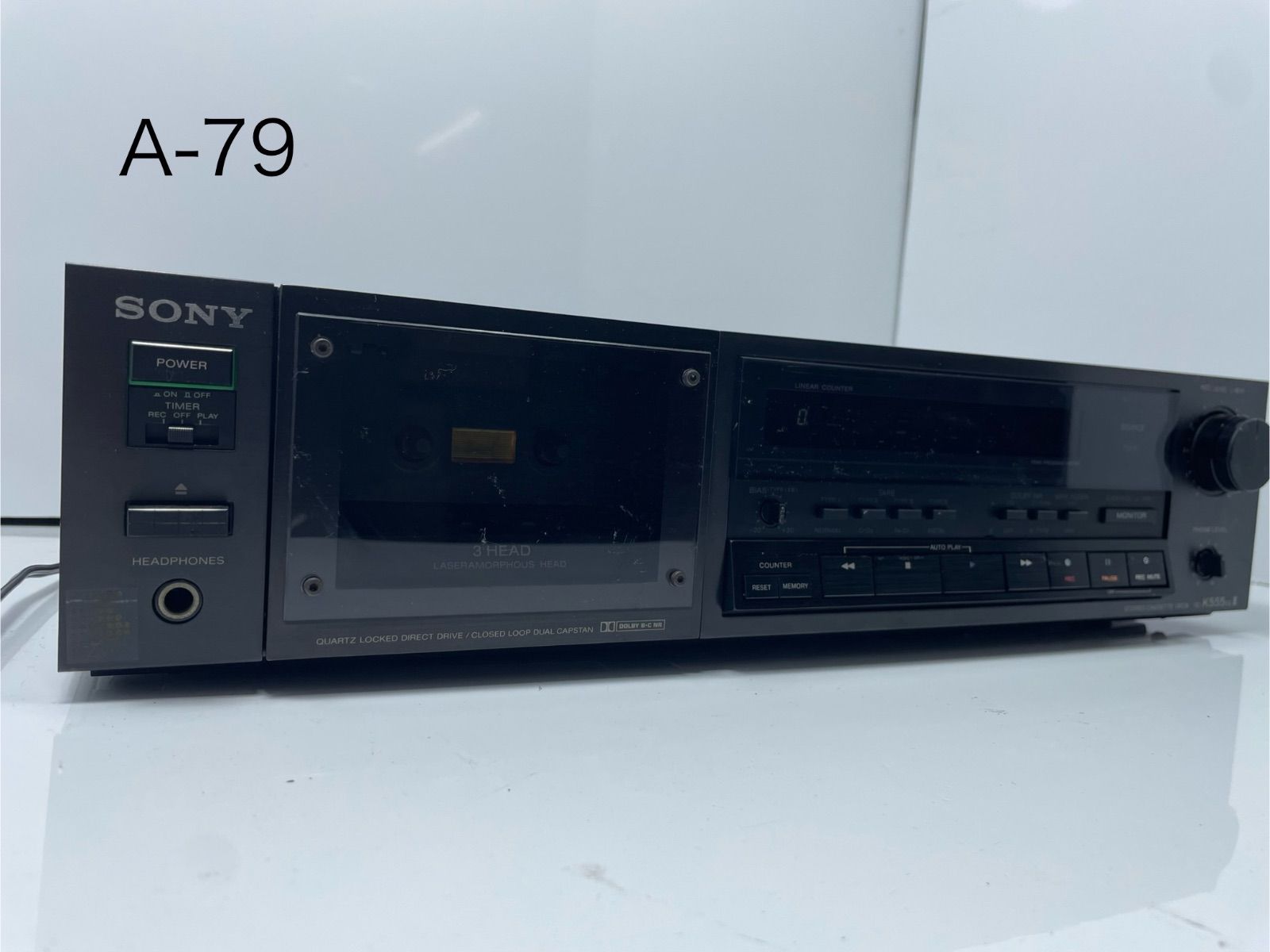 SONY TC-K555ES Ⅱ カセットデッキ 【公式通販】
