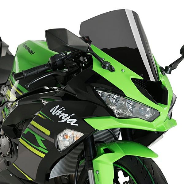 節約 Puig 3629F RACING-SCREEN [DARK SMOKE] Kawasaki ZX-6R (17-23