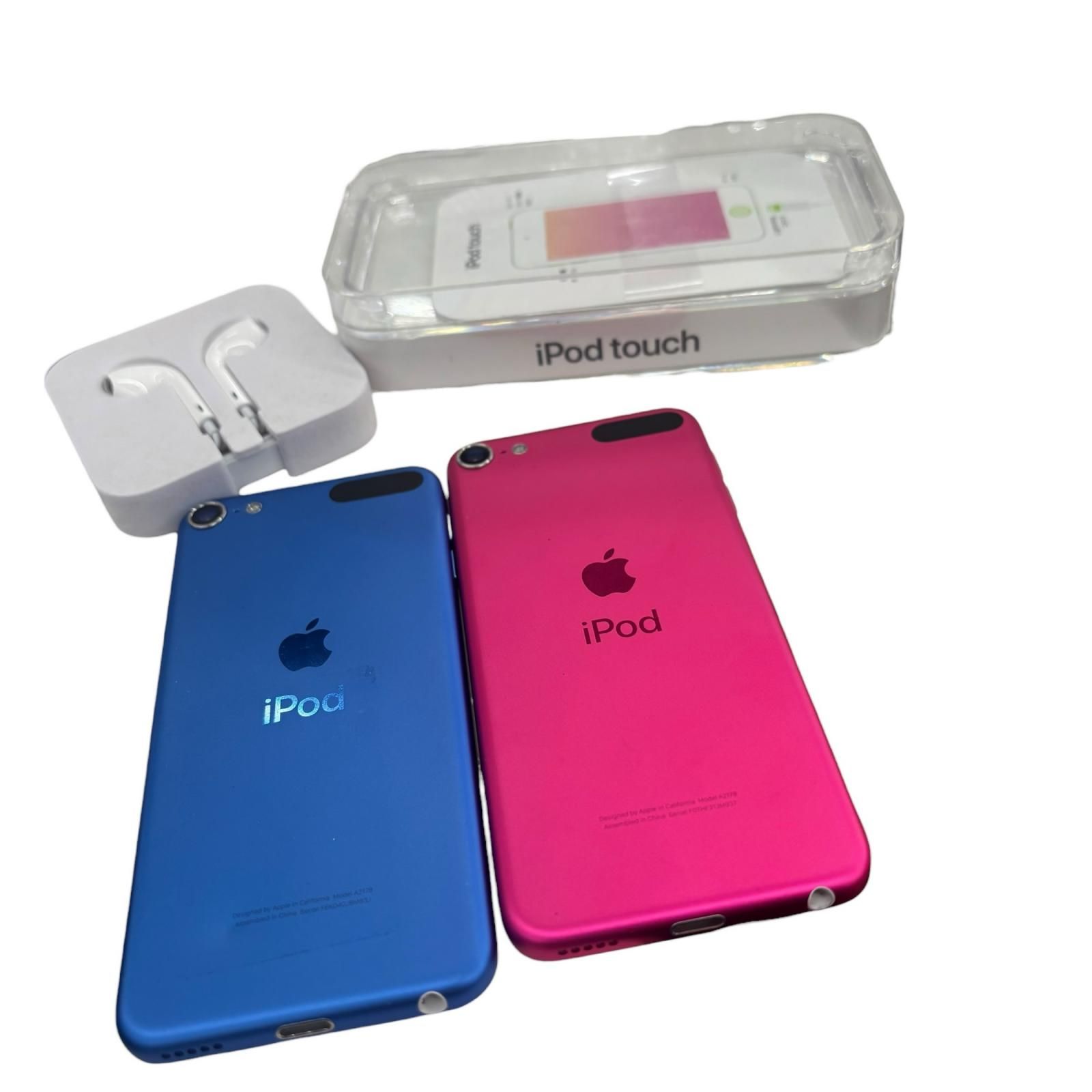 186001 Apple アップル iPadTouch A 2178 ピンク ブルー 第７世代 2点