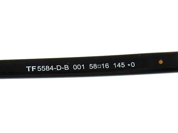 □極美品□ TOM FORD トムフォード TF5584-D-B 001 58□16 145 メガネ