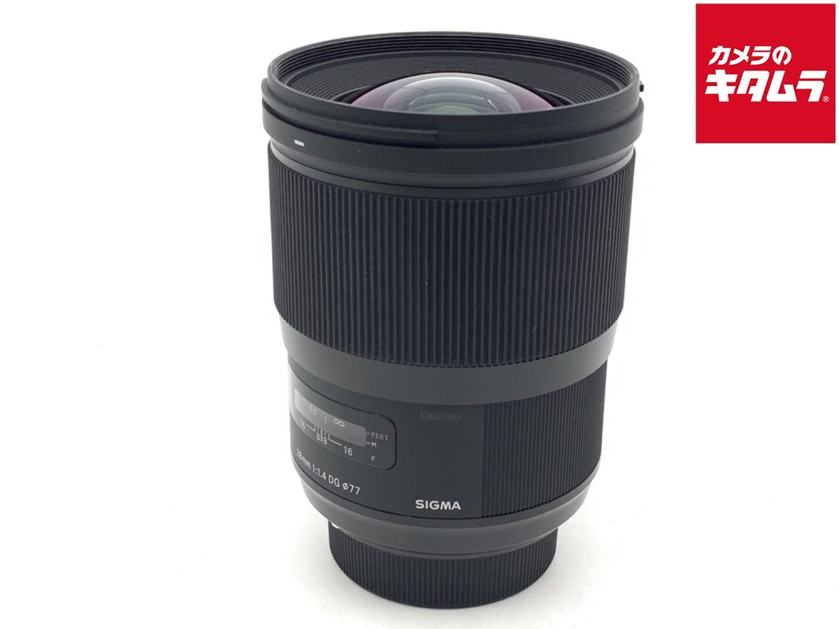 シグマ 28 mm F 1 4 DG HSM Art ニコンF用