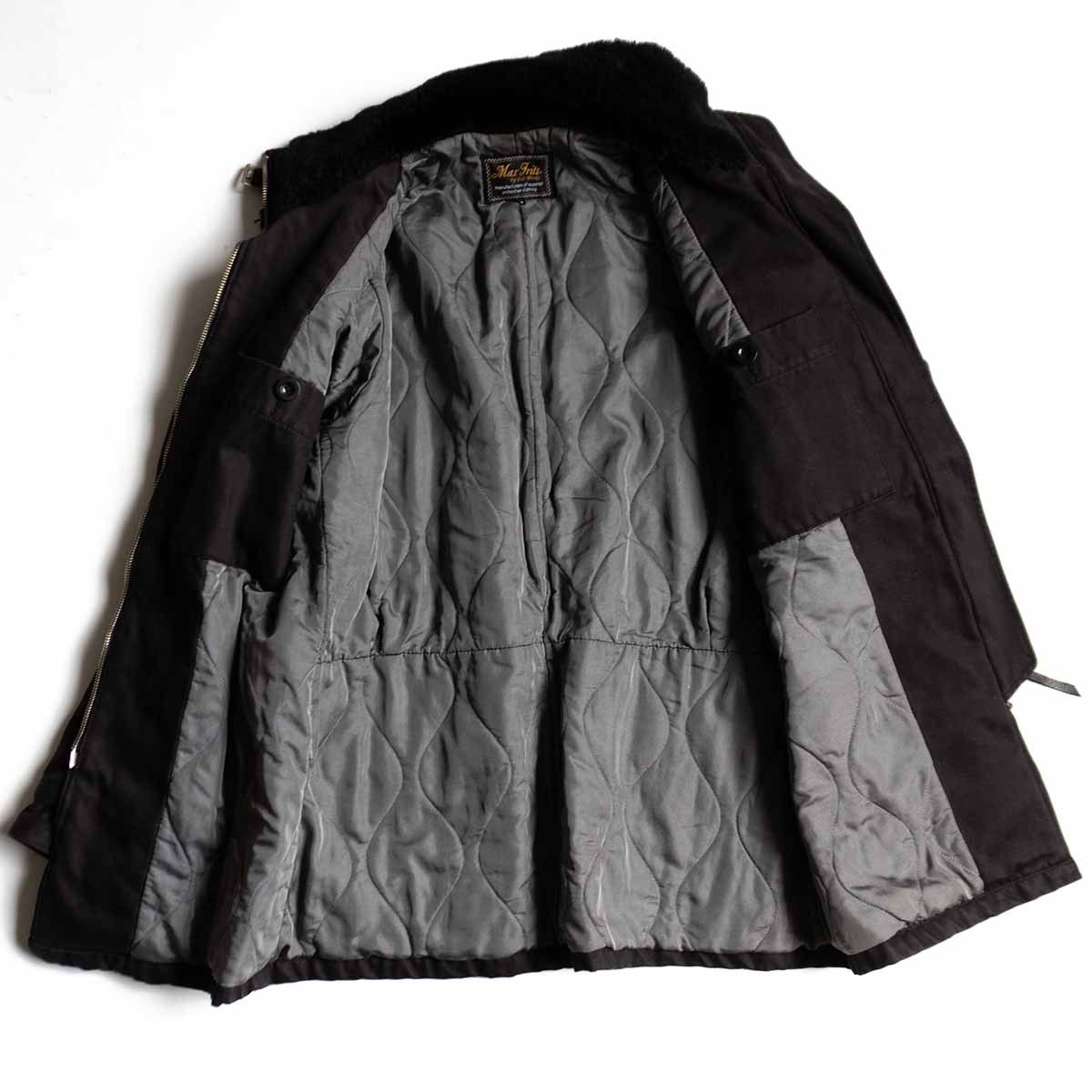 美品】Max Fritz【MFJ-1491/ダブルベルトスタンドカラージャケット】48