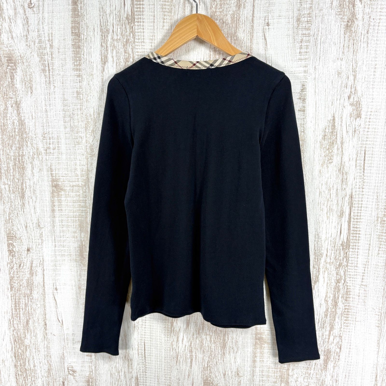 BURBERRY BLUE LABEL バーバリーブルーレーベル ホースロゴ刺繍 ノバ