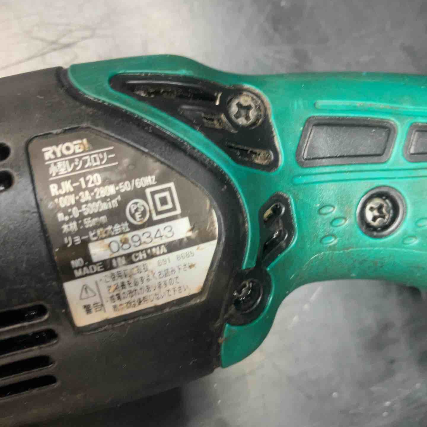  品 リョービ RYOBI 小型レシプロソー RJK-120 レシプロソー 切断工具 切断機