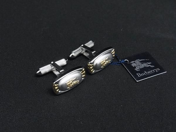 □新品同様□ Burberrys バーバリーズ カフスボタン カフリンクス