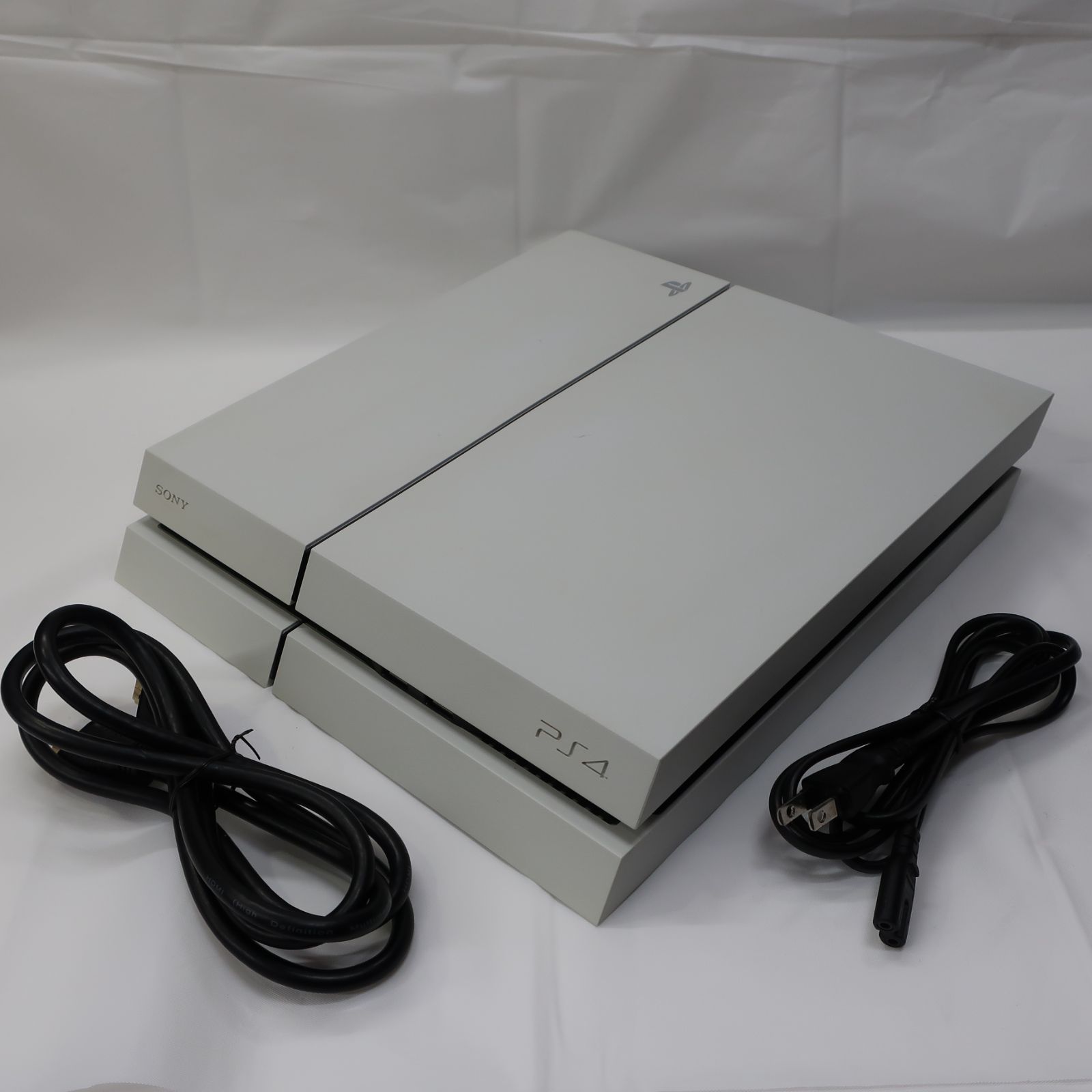 本体のみ PlayStation 4 プレイステーション4 グレイシャー ホワイト 500 GB