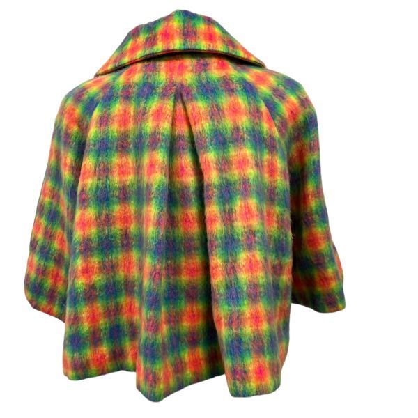 □ ロイスクレヨン Lois CRAYON コート アウター 五分袖 個性的 襟