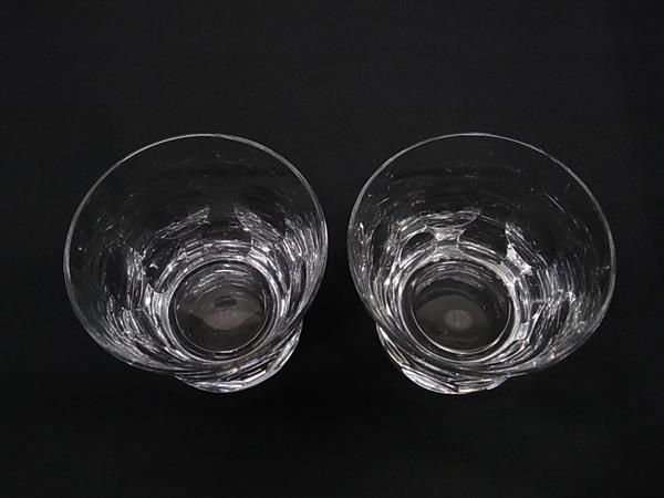  Baccarat バカラ ベルーガ クリスタルガラス ロックグラス コップ 食器 ペア 2客セット クリア BR 0557 ジューサー その他 キッチン 食器