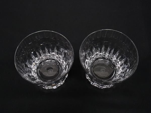  Baccarat バカラ エトナ クリスタルガラス ロックグラス コップ 食器 テーブルウェア ペア 2客セット クリア BR 0553 その他 キッチン 食器