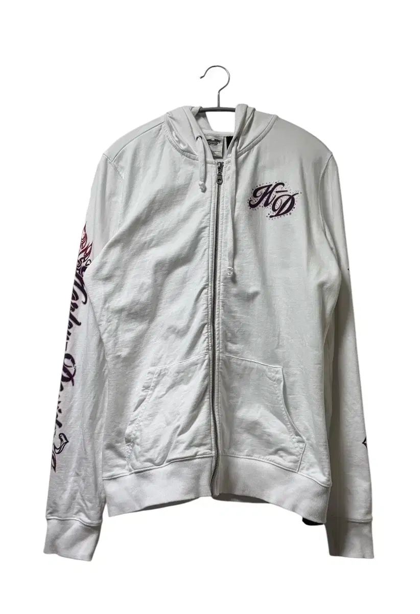 ハーレーダビッドソン フーディー ジップアップ L