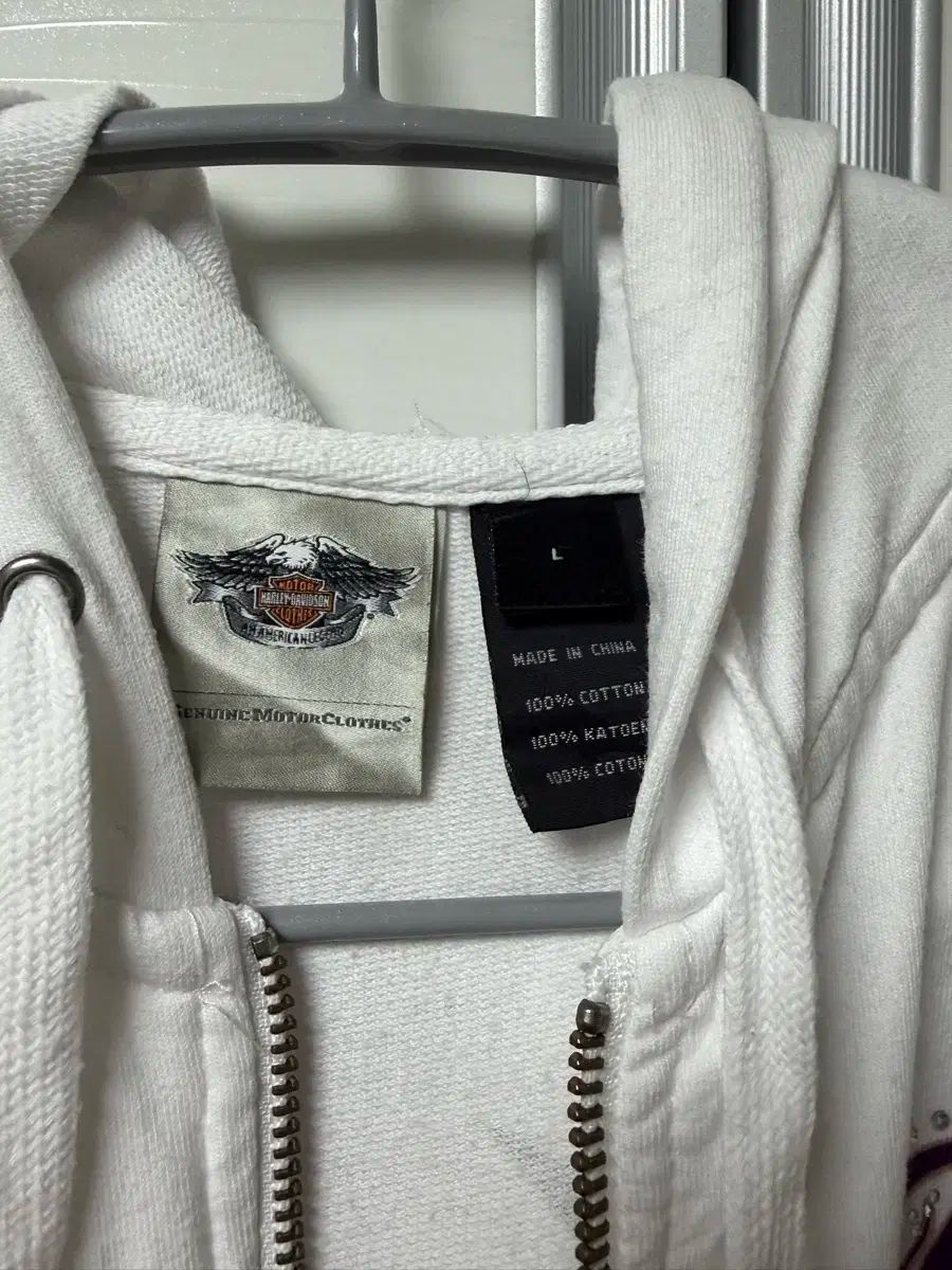 ハーレーダビッドソン フーディー ジップアップ L
