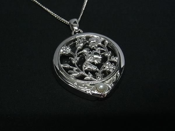 □新品同様□ MIKIMOTO ミキモト SV925 本真珠 アコヤ真珠 パール 約