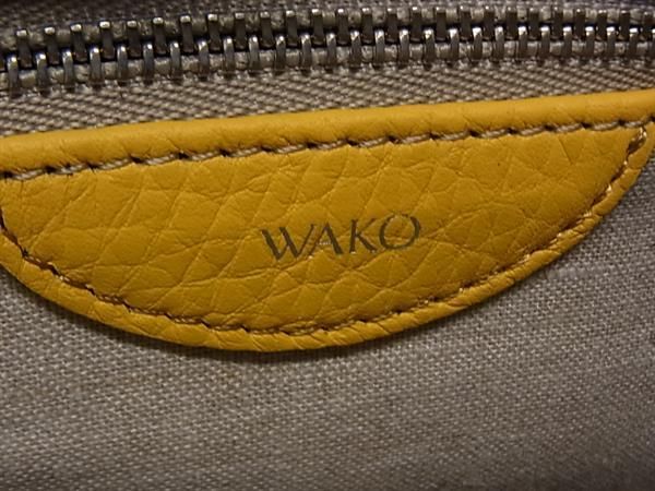 □新品□未使用□ WAKO 和光 ワコー MANACO レザー ショルダーバッグ