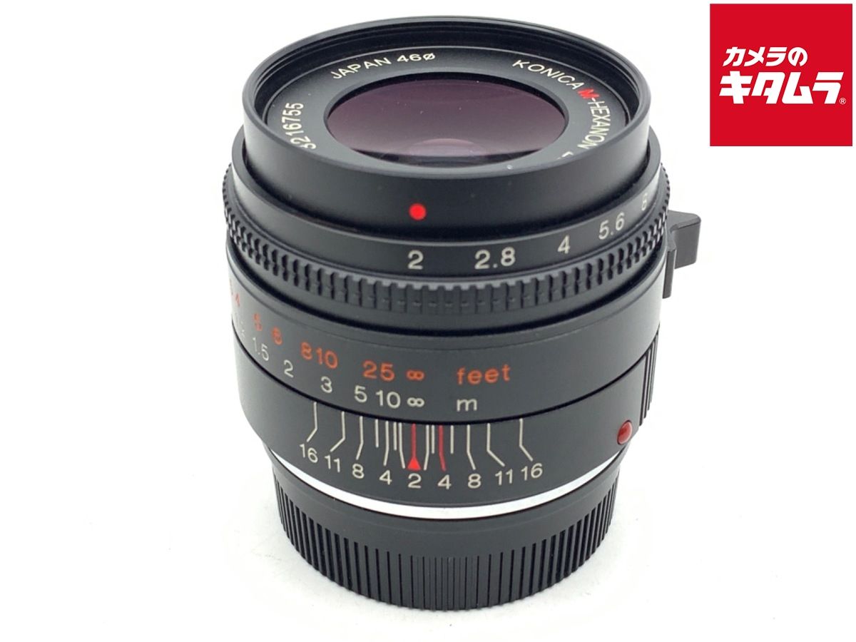 並品 コニカ Konica M-HEXANON 35 2