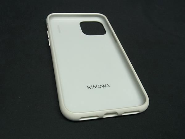 RIMOWA リモワ アルミニウム iPhone 11 Pro 対応 アイフォンケース スマホケース シルバー系 BQ 2700