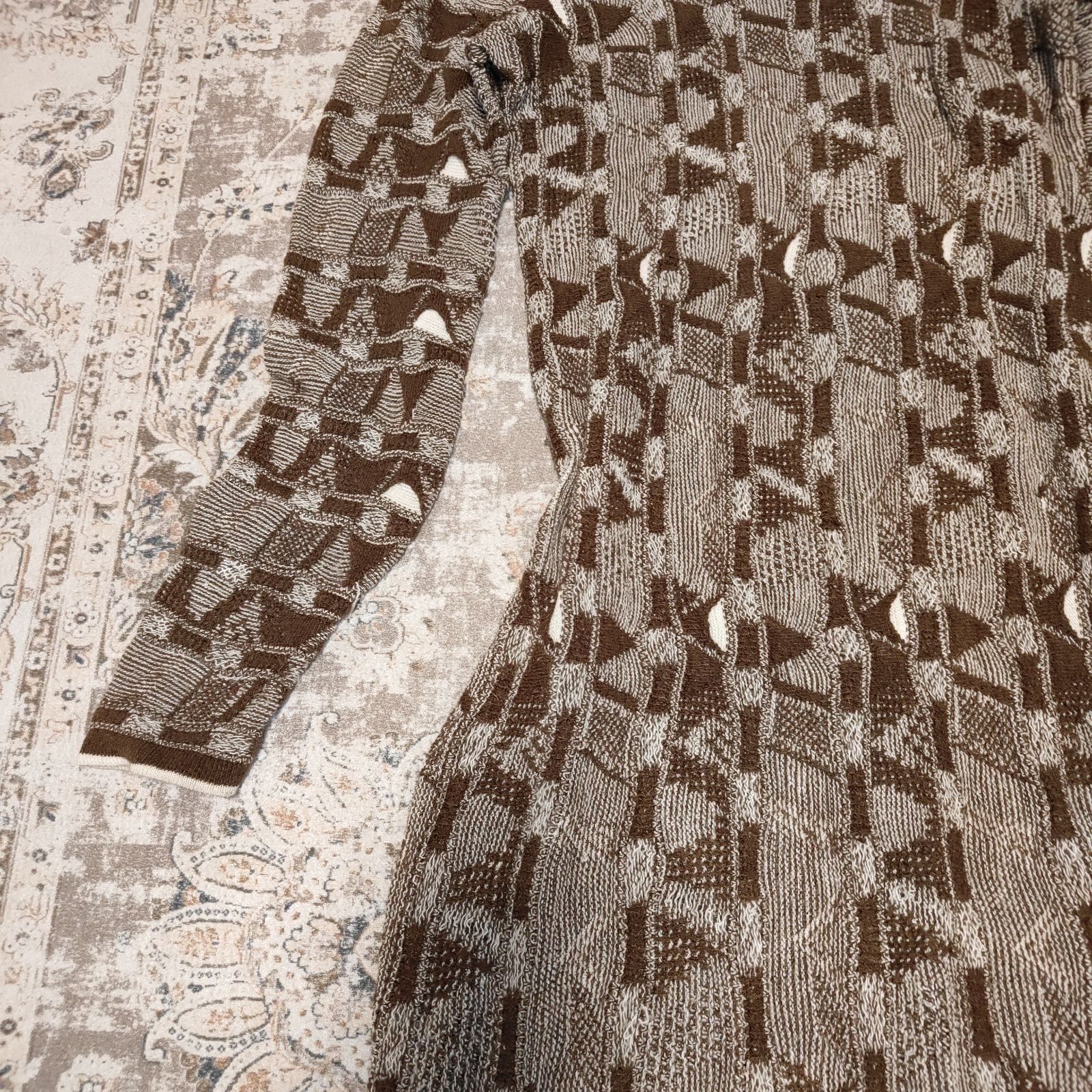 ロングワンピース ニット