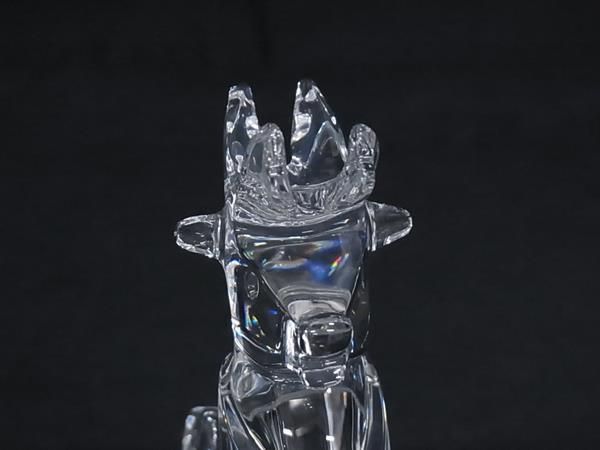 □新品同様□ Baccarat バカラ クリスタルガラス トナカイ フィギュ