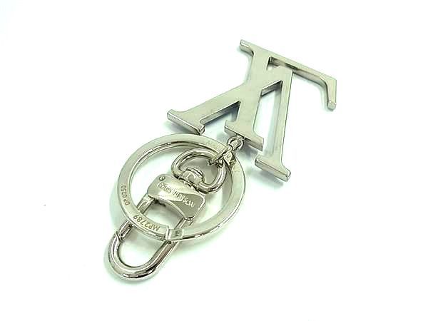 LOUIS VUITTON ヴィトン MP 2789 ポルトクレ グラディエント キーホルダー バッグチャーム シルバー系 ブルー系 FU 5572